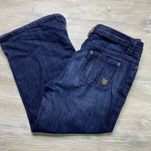 St. John Sport Denim Capris